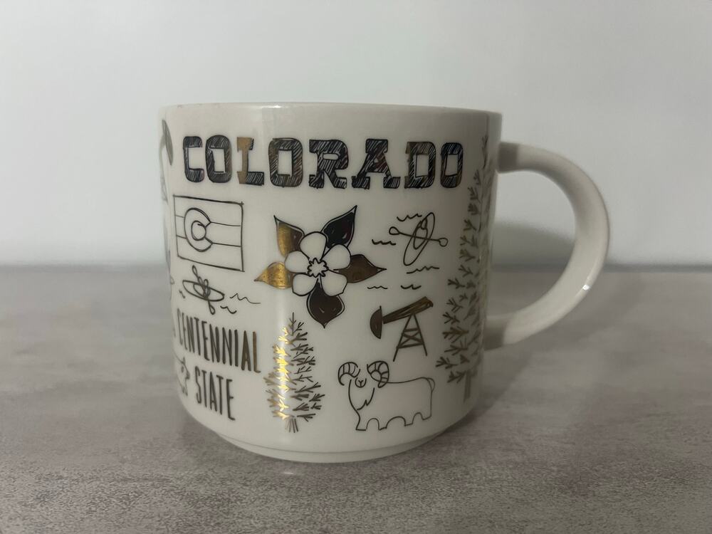 Starbucks Colorado Been There Holiday Series 14oz Coffee Mug Cup